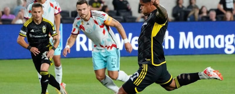 COLUMBUS, OH - JUNE 03: Columbus Crew forward Cucho Hernandez (9