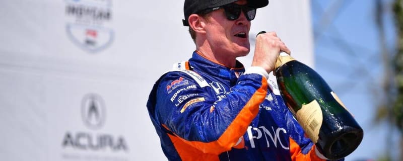 Scott Dixon edges Colton Herta to win at Long Beach