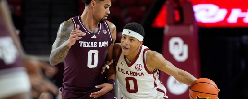 Zhuric Phelps' late trey rallies No. 10 Texas A&M past No. 17 Oklahoma