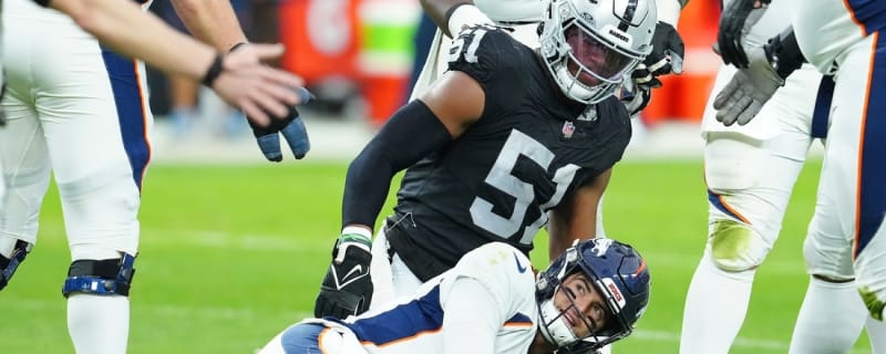 Reports: Raiders DE Malcolm Koonce (knee) out for season