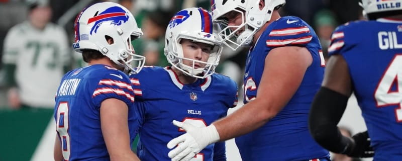 Bills bring in competition for struggling K Tyler Bass