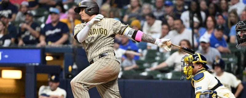 Padres use six-run 5th inning to rally past Brewers