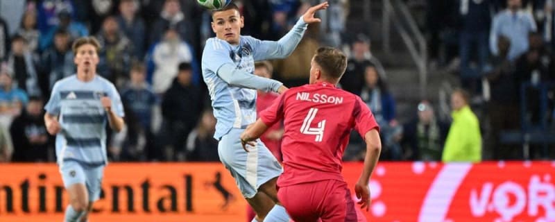 Dejan Joveljic scores twice as Sporting KC blanks St. Louis City to earn first win of season