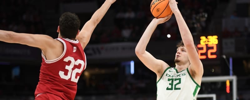 Jackson Shelstad, No. 23 Oregon too strong for Indiana