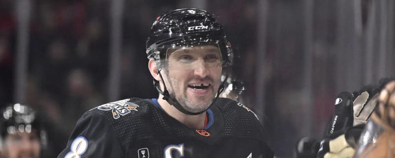 Ovechkin moves to 2nd in NHL goals with 802, passing Howe