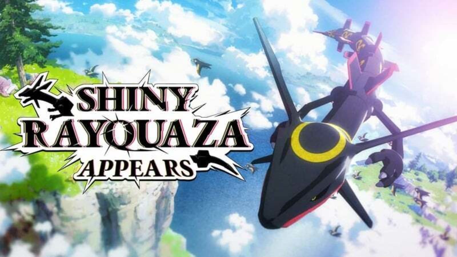 Shiny Rayquaza Appears: A New Event Arrives to Pokemon Scarlet and Violet