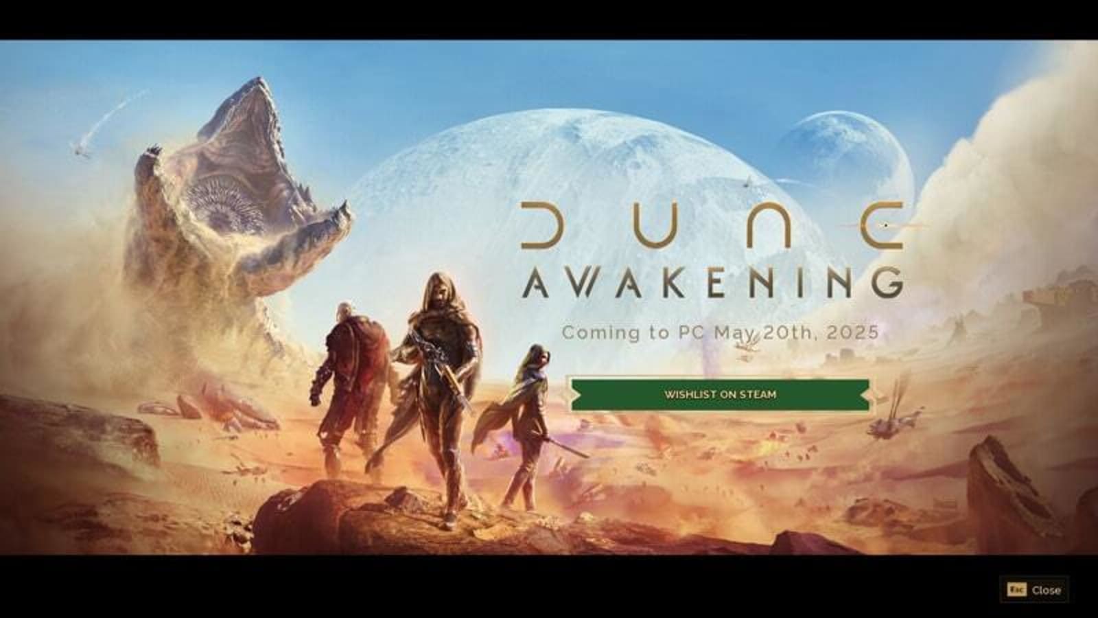 Dune Awakening Launches Benchmark Test and Character Creation Demo