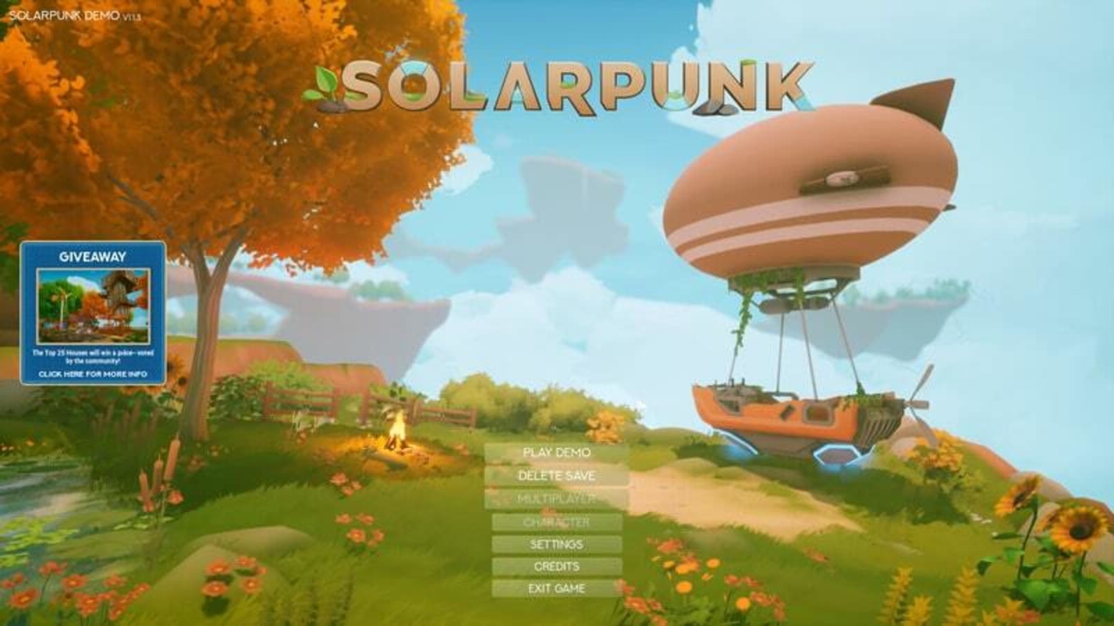 New Survival Cozy Game ‘Solarpunk’ Demo Available