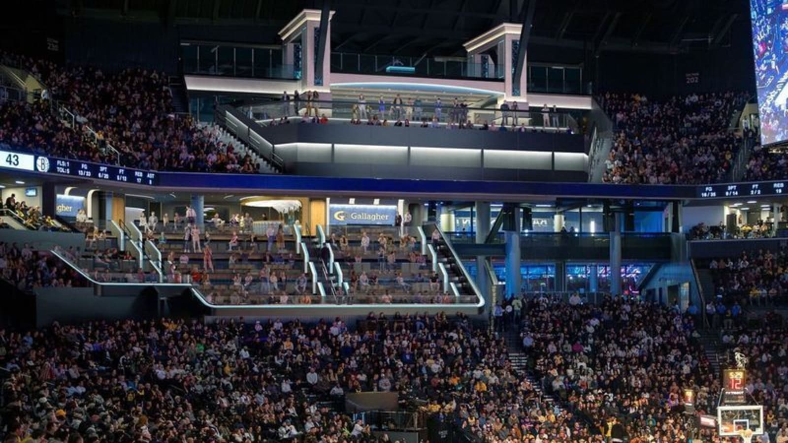 Nets unveil second phase of $100M Barclays Center renovation