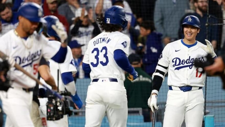 Dodgers Highlights: Shohei Ohtani, Freddie Freeman, James Outman & Teoscar Hernández Homer