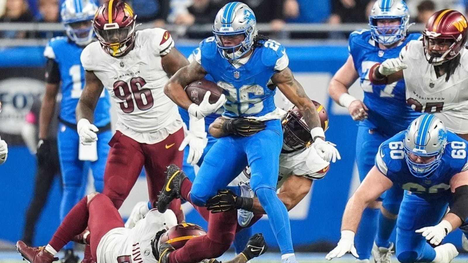 Detroit Lions Star Jahmyr Gibbs Switching Jersey Numbers