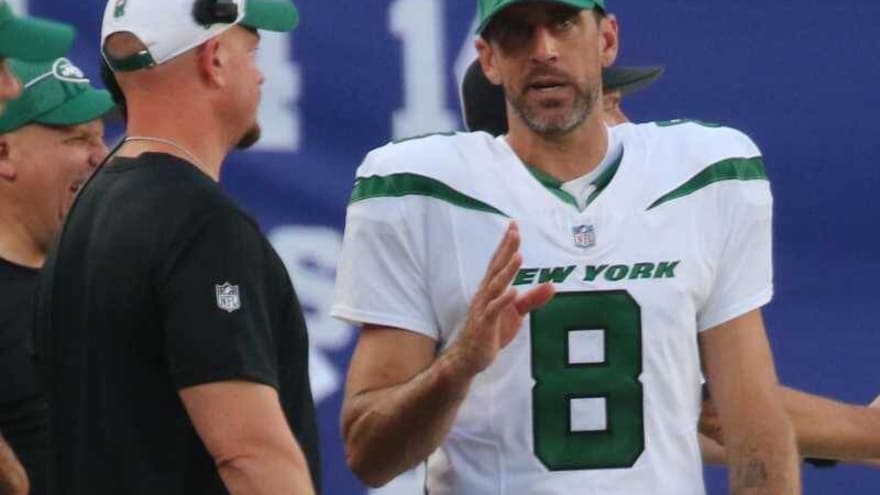 Aaron Rodgers explains why Jets fans should trust Nathaniel Hackett