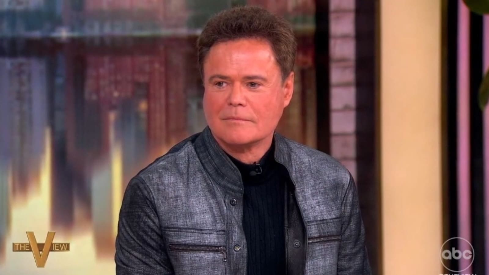 Donny Osmond Reveals When He’ll Retire on ‘The View’