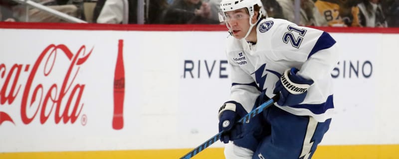 Lightning Scratch Brayden Point for Team Policy Violation