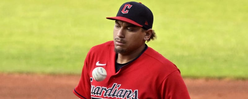 Watch: Indians' Josh Naylor carted off field after suffering