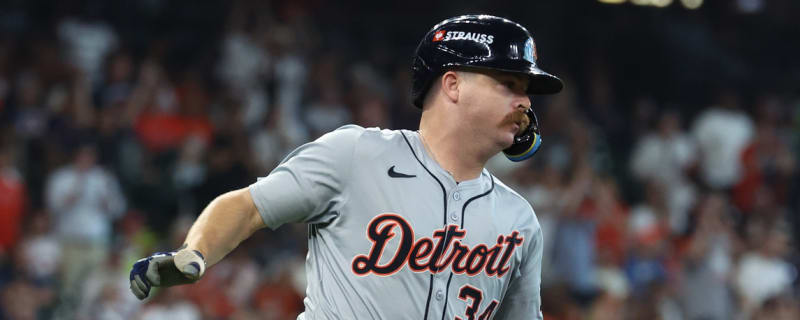 Watch: Tigers score first run of 2024 postseason from unlikely source