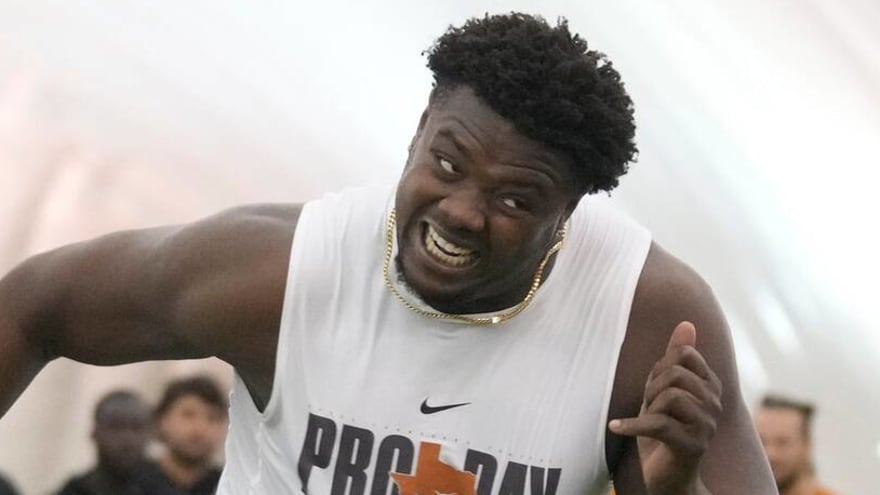 Cardinals double up in fifth-round, draft Texas OT Christian Jones