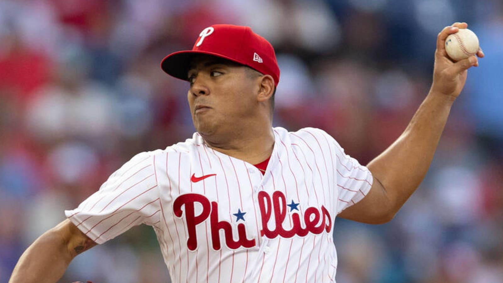 Phillies place lefty starter on IL with hamstring strain