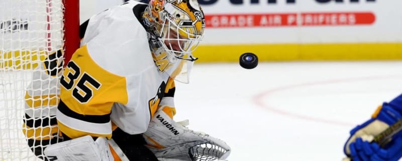 Penguins goaltender Jarry out until after the All-Star break