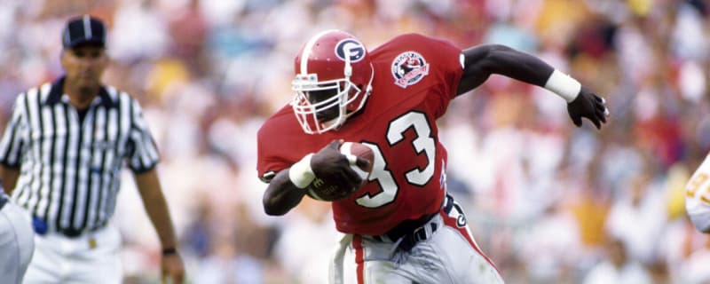 Former Georgia RB Terrell Davis drops score prediction for Bulldogs vs. Auburn Tigers