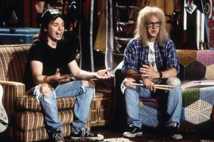 Wayne Campbell and Garth Algar, 'Wayne's World'
