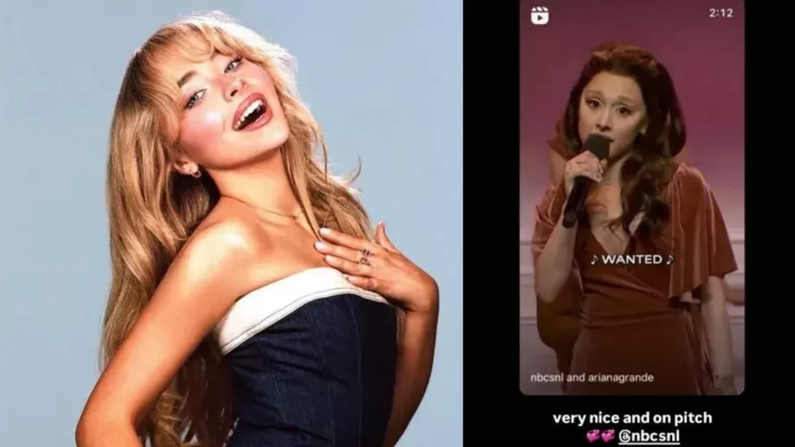 Ariana Grande&#39;s &#39;Espresso&#39; Parody on SNL Garners Hilarious Reaction From Sabrina Carpenter