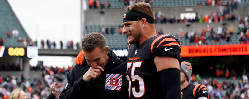 Bengals' Zac Taylor defends Logan Wilson after Mark Andrews injury