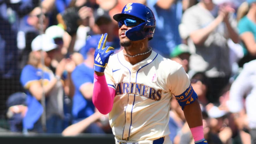 Watch: Mariners' Julio Rodriguez blasts 109-mph homer