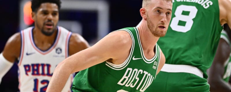 Sam Hauser enjoys three-point revival vs. 76ers: 'Shooters keep shooting' -  CelticsBlog