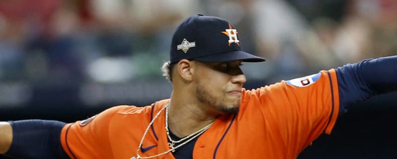 Astros reliever suspended for throwing at Rangers star, sparking brawl
