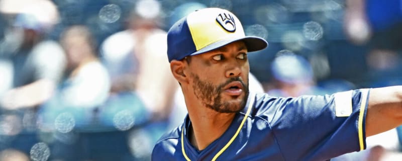 Brewers place starter on 15-day IL with lower-back strain