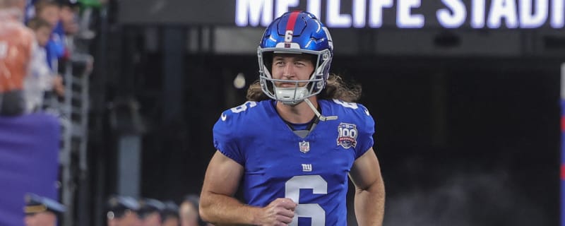Injury to Giants punter could overshadow star rookie's absence