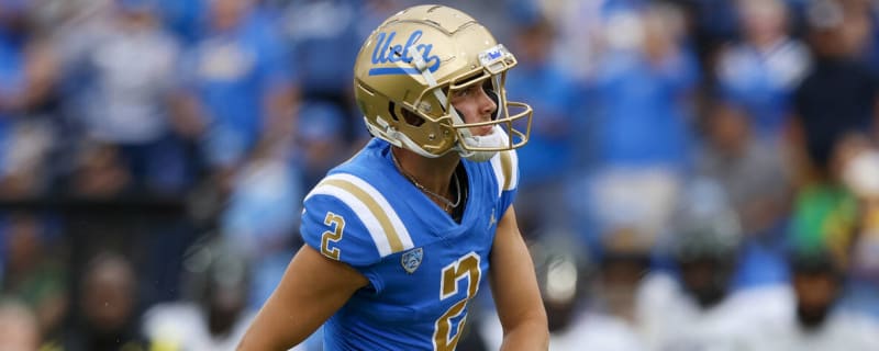 Watch: UCLA's punter gets crushed on blocked punt