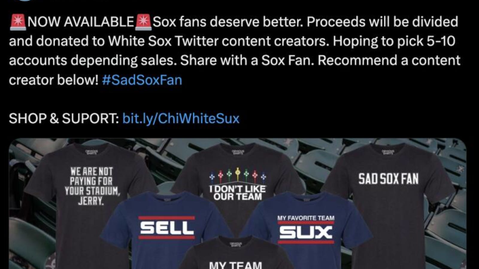 Yes, The Chicago White Sox Are Bad, Thanks for Noticing