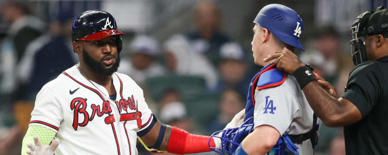 Braves' Marcell Ozuna addresses backswing incident with Dodgers