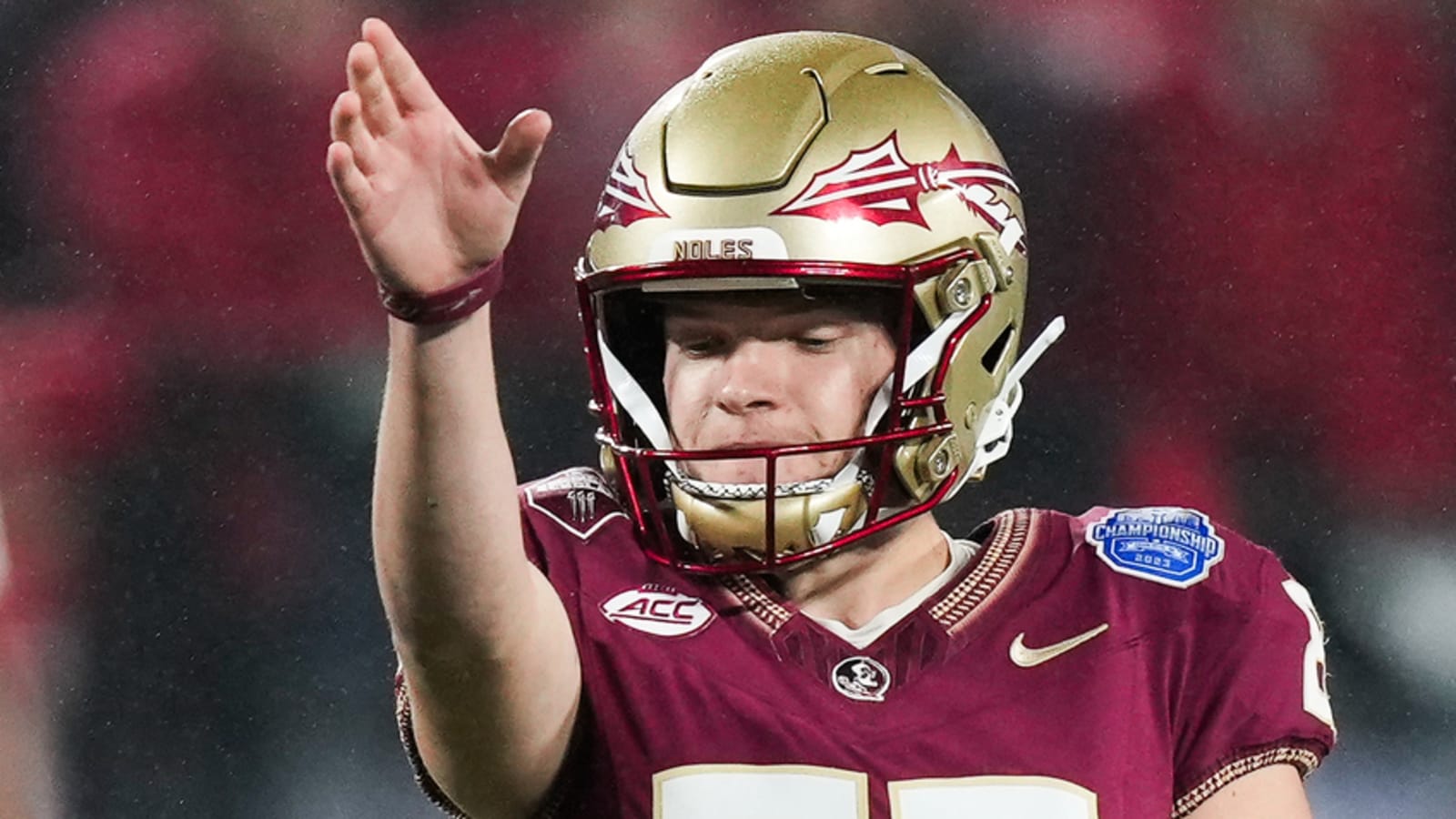 Watch: FSU kicker drills second-longest FG in program history