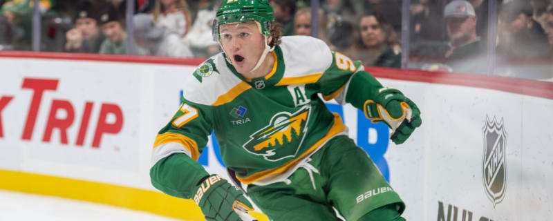 Wild without Kirill Kaprizov, Marat Khusnutdinov against Flames