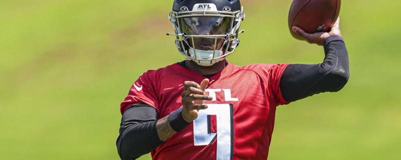 Michael Penix Jr. caught on video throwing beautiful passes at Falcons&#39; rookie minicamp