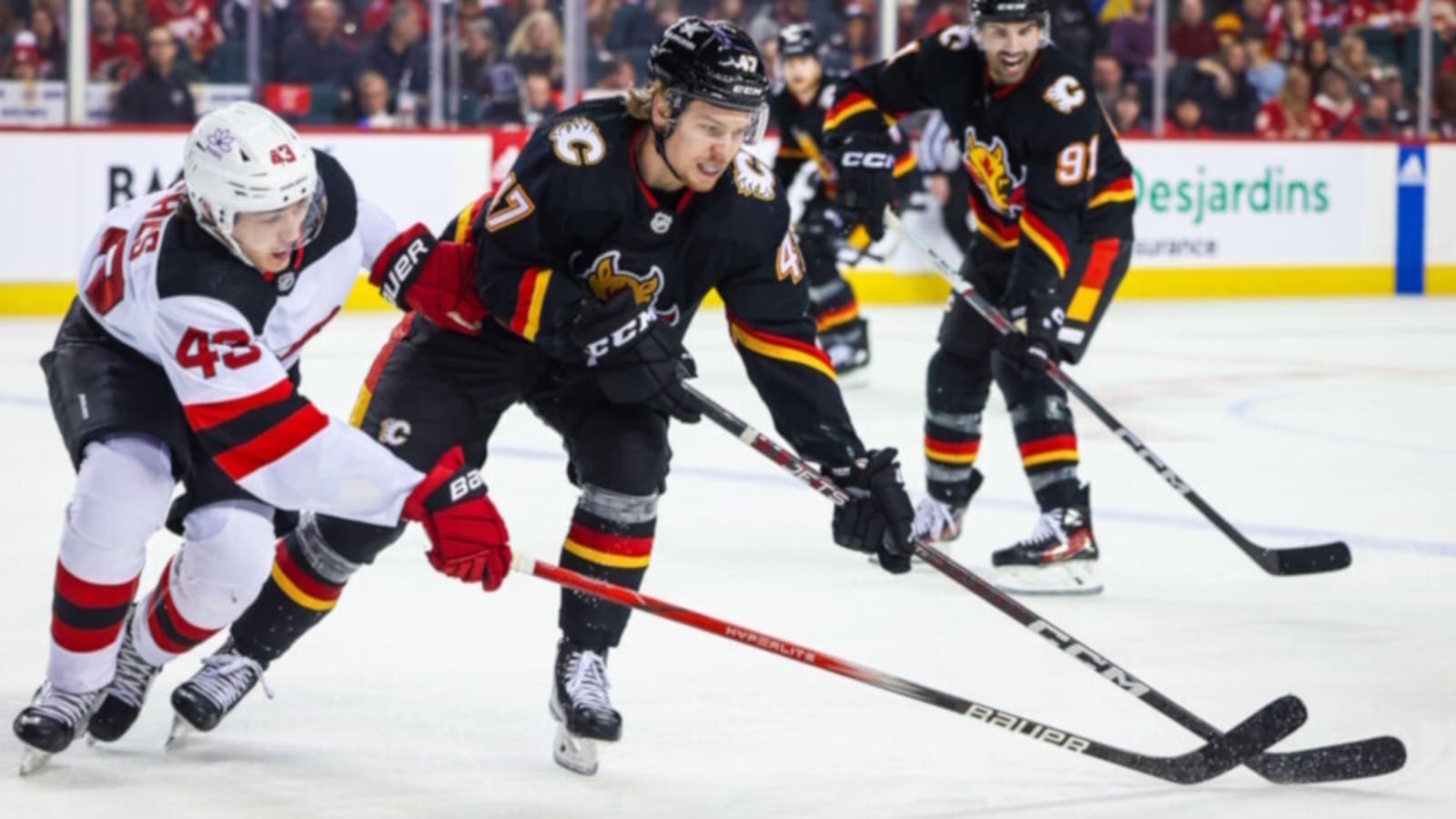 Flames center Connor Zary did not suffer broken leg as feared