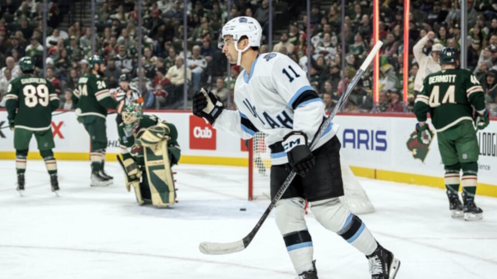 Utah Hockey Club forward Dylan Guenther out indefintely with lower-body injury