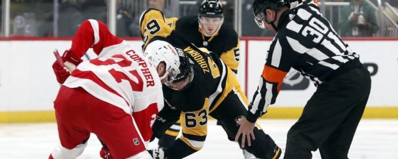 Red Wings Get Better of Penguins in Penultimate Preseason Match