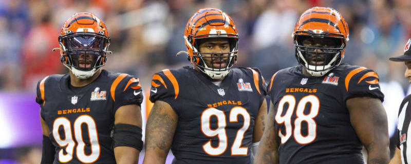 Cincinnati Bengals defensive tackle BJ Hill (92) during an NFL