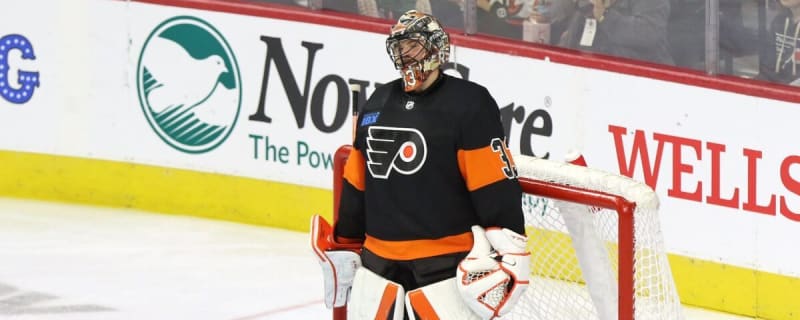 Ersson’s Efforts, Late Goal Lead Flyers to Halloween Win over Blues