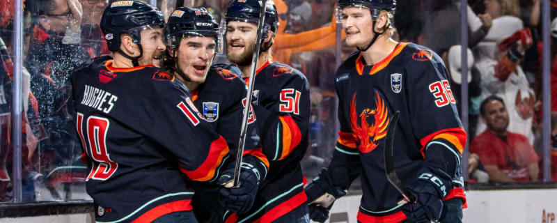 3 Takeaways From the Coachella Valley Firebirds’ First Round Sweep of the Calgary Wranglers