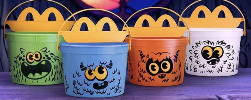 McDonald’s Retro-Style Boo Buckets Are Back, with Different Monsters