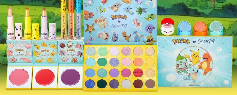 The ColourPop x POKÉMON Collection Invites You to Catch ‘Em All