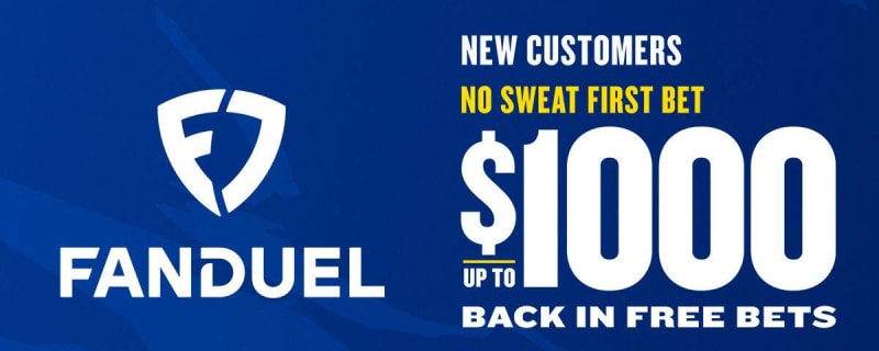 FanDuel Promo Code Grants New Customers $1,000 No Sweat First Bet