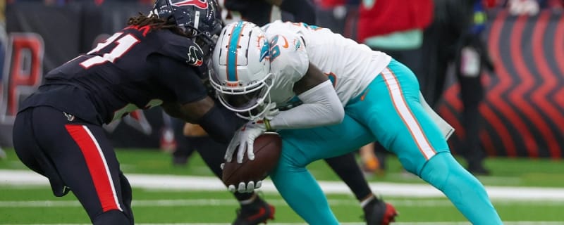 Texans DB Calen Bullock addresses hit on Dolphins WR Grant DuBose, suspension concerns