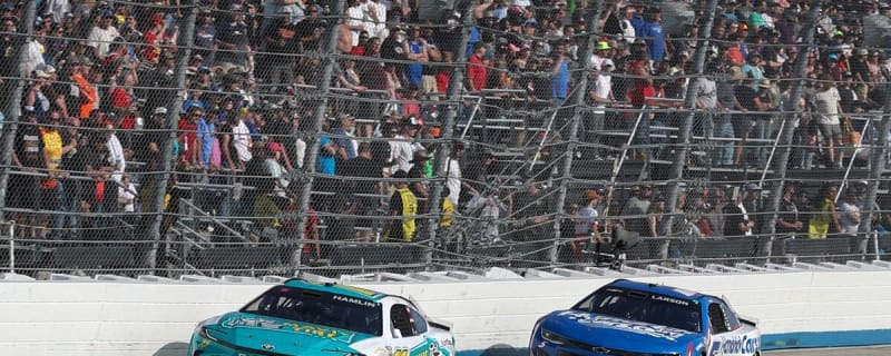 Kyle Larson calls for NASCAR to get rid of rear-view cameras to reduce air blocking after Wurth 400 at Dover