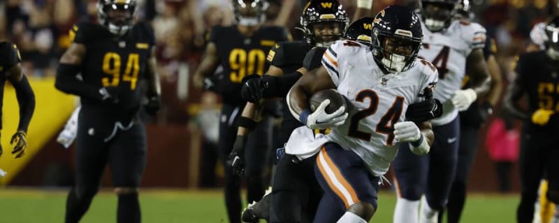 Running back Khalil Herbert provides huge boost in Chicago Bears